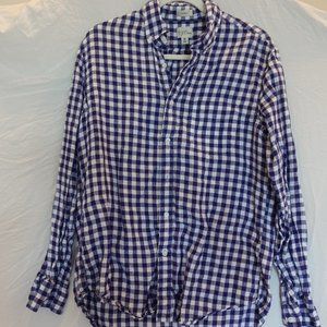 J. Crew Blue button down shirt